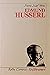 Edmund Husserl.