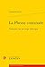 La Phrase continuée: variations sur un trope théorique