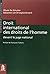 DROIT INTERNATIONAL DES DRO...