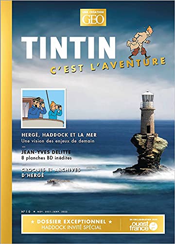 Tintin c'est l'aventure n°10 - Hergé, Haddock et la mer: Hergé, Haddock et la mer (Paperback)