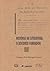 Historia Da Literatura. O Discurso Fundador by Carmen Zink Bolognini