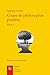 Cours De Philosophie Positive: Discours Sur L'esprit Positif (Litteratures Francophones, 97) (French Edition)