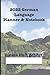 2022 German Language Planner and Notebook Including Quick Ref... by Levi Antrim
