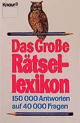 Das Große Rätsellexikon (Perfect Paperback)