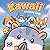 Kawaii Coloring Book: 50 cu...