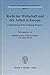 Recht Der Wirtschaft Und Der Arbeit in Europa by Rudiger Krause