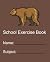 School Exercise Book: brown...