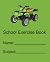 School Exercise Book: green...