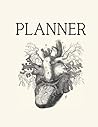 Planner: Vintage Anatomy Illustrations Undated Weekly Planner - Journal - 120 page - 8.5x11 - Heart