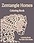 Zentangle Horses Coloring B...