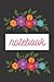 notebook: Cute Floral Notebook