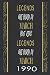 Legend are born in March but real legends are in march 1990 by Max Tomlinson
