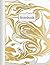 Notebook: Blank Lined Composition Book Journal – Gray, White & Gold Look Marbled Cover