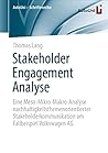 Stakeholder Engagement Analyse: Eine Meso-Mikro-Makro-Analyse nachhaltigkeitsthemenorientierter Stakeholderkommunikation am Fallbeispiel Volkswagen AG (AutoUni – Schriftenreihe 153) (German Edition)
