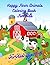 Happy Farm Animals Coloring...