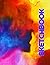 Sketchbook: Bright oil colors on glossy cover with blank white pages for creative minds, gift for teens, kids in school and adults who love to draw