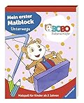 Bobo Siebenschläfer: Mein erster Malblock Unterwegs Deutsch durchg. schw.-w. Ill.