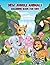New Jungle Animals Coloring Book For Kids by Saba Printing Zone