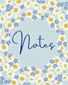 Notebook: Forget-me-not Wreath 8X10 100 pages