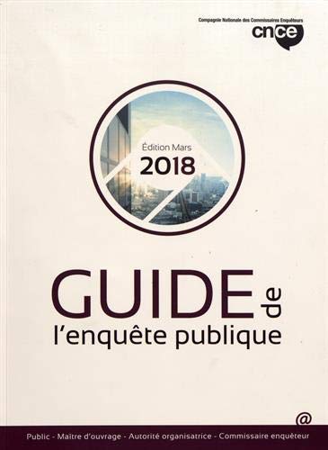 Guide de l'enquête publique (Paperback)