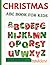 Christmas Alphabet Hand Tra...