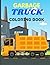 Garbage truck coloring book...