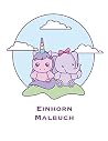 Einhorn Malbuch: Kinder im Alter von 8-12; Nette Malvorlagen für Tweens, Kinder & Mädchen, mit Unicorns Design (German Edition)