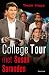 College tour met Susan Sara...