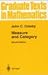 Oxtoby, J.C. Measure and Category  by John C. Oxtoby