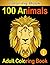 100 Animals Adult Coloring ...