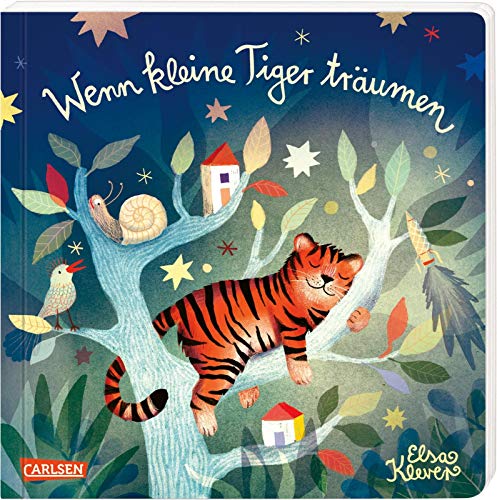 Wenn kleine Tiger träumen: Eine Gutenachtgeschichte in Reimen ab 2 Jahren (Board Book)