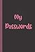 My Passwords by Susan Ferguson
