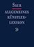 Allgemeines Kunstlerlexikon: Die Bildenden Kunstler Aller Zeiten Und Volker