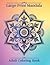 Large Print Mandala Adult C...