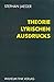 Theorie lyrischen Ausdrucks...