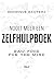 Nooit meer een zelfhulpboek...