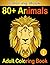 80+ Animals Adult Coloring ...