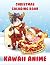 Kawaii Anime Christmas Colo...