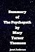 Summary of The Psychopath by Mary Turner Thomson by Janet Anderson