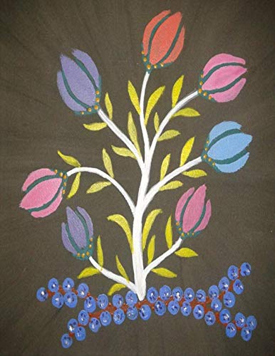 Slavic Folk Art Notebook 3: Blank Line Writing Composition Journal (Anthony's Art)