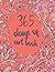 365 Days of Art Book: Take One Year Drawing Challenge and Keep Creating. Sketch Book for Every Day Draw Exercise. Grow Up Your Skills.