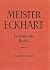 Meister Eckhart. Lateinische Werke by Loris Sturlese