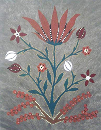 Slavic Folk Art Notebook 12: Blank Line Composition Writing College Ruled Journal (Anthony's Art)
