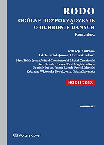 RODO Ogolne rozporzadzenie o ochronie danych Komentarz (Hardcover)