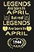 Legend are born in April bu...
