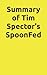 Summary of Tim Spector's Sp...