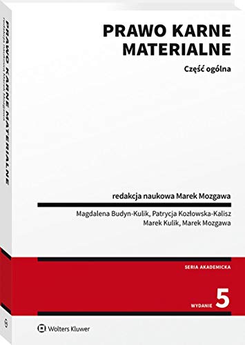 Prawo karne materialne Czesc ogólna (Paperback)