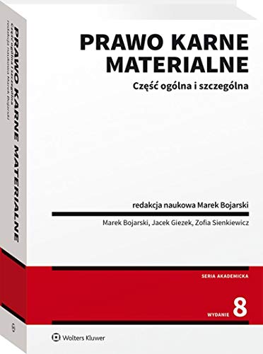 Prawo karne materialne. Czesc ogólna i szczególna, wydanie 8 (Paperback)