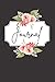 Journal: Peach Watercolored...