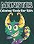 Monster Coloring Book: Cute...